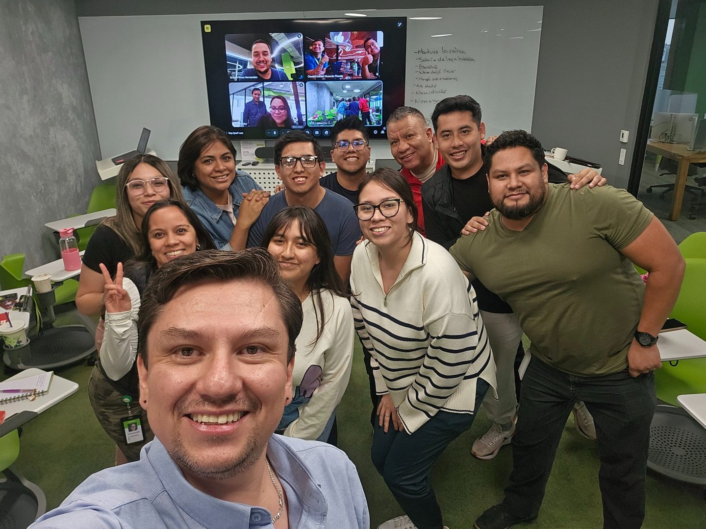 Equipo HOLOS en sesión